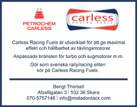 Carless Racing Fuels.