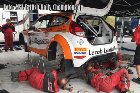 © MSA British Rally Championship.